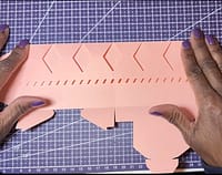 Step 2-B Fold Top Down