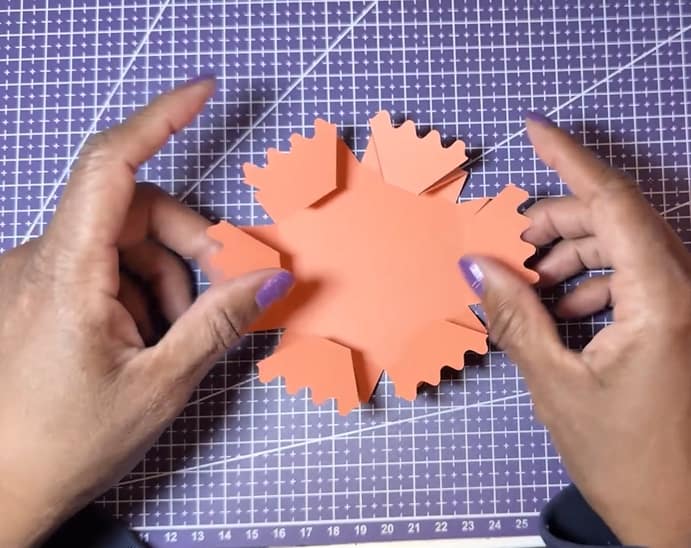 Step 6-C Fold out