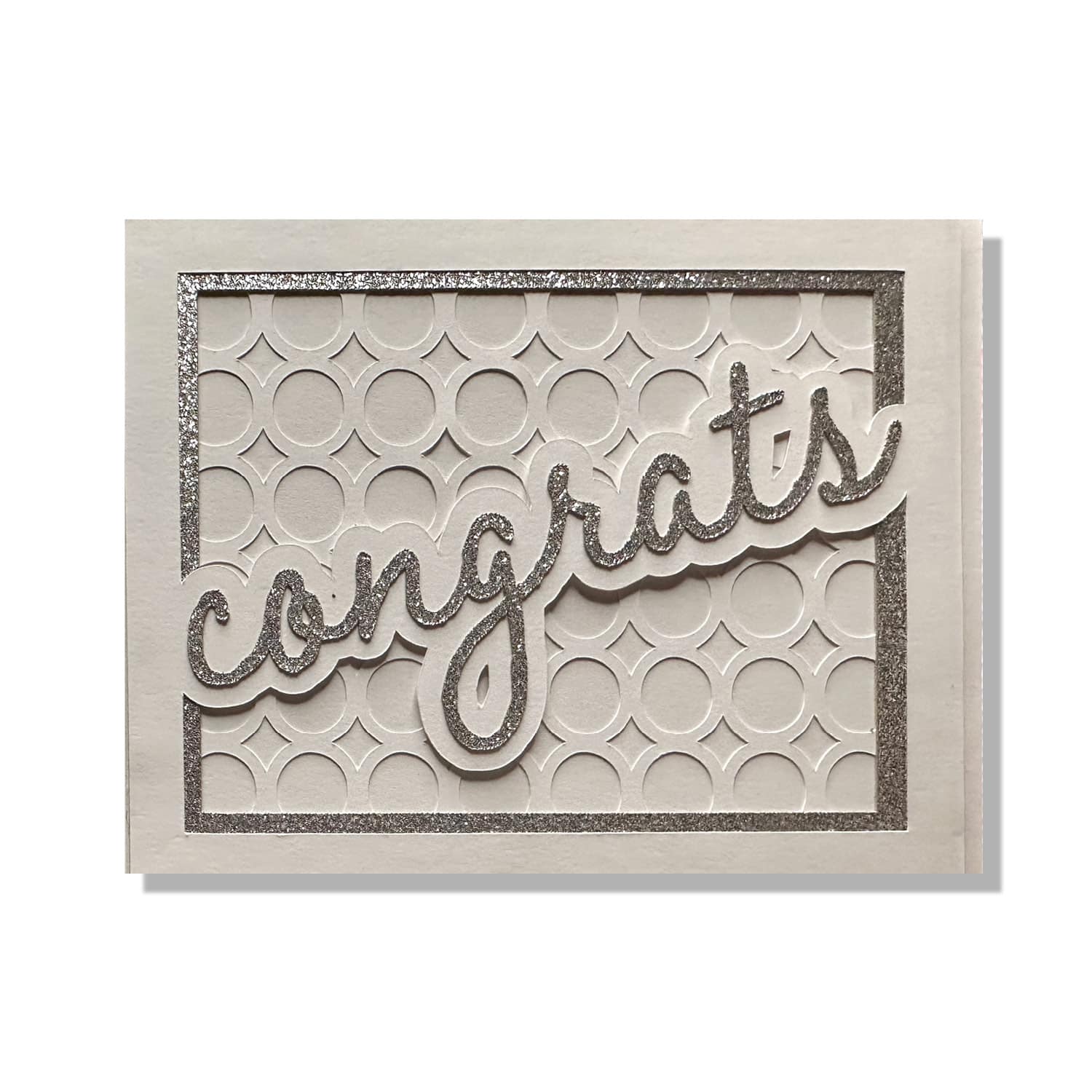 Congrats Layered Card