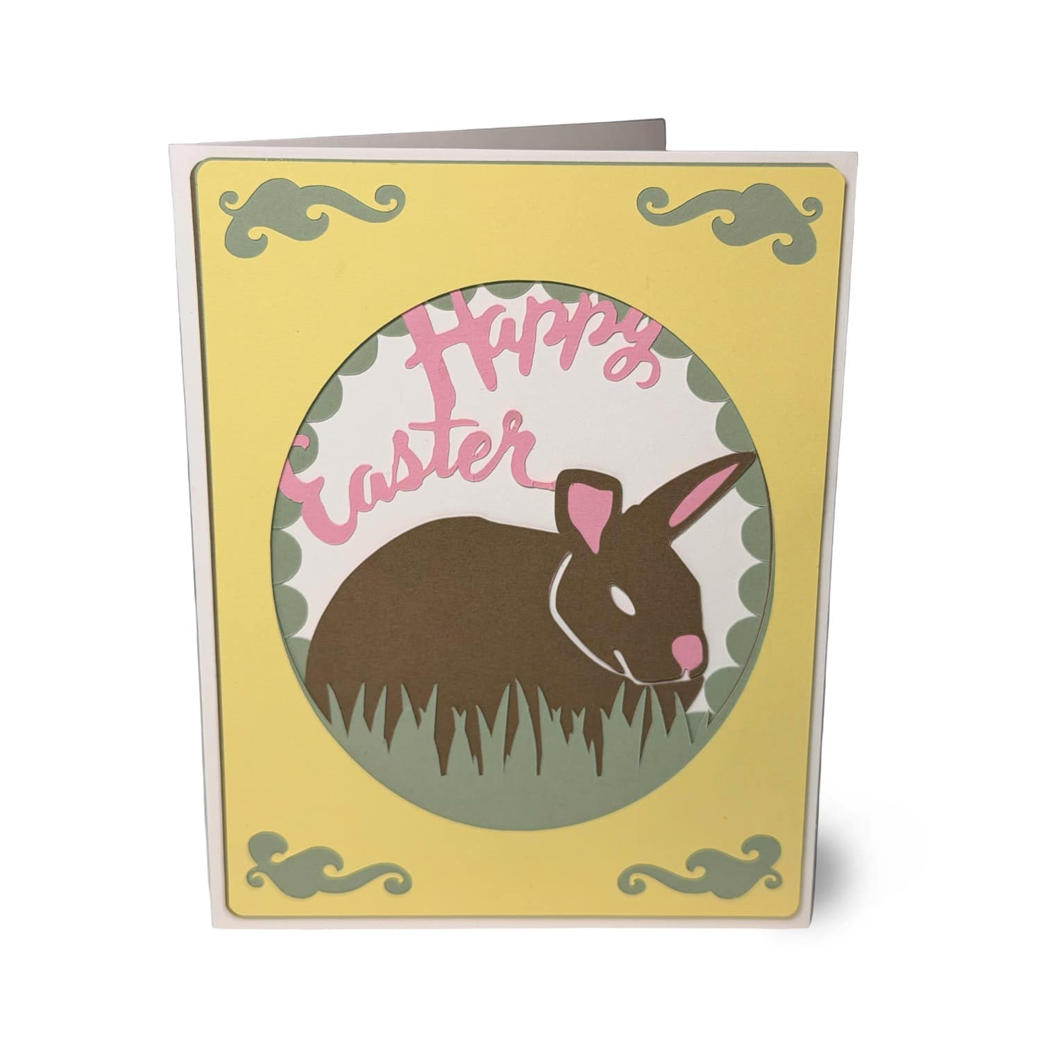 Easter Bunny Layered Card